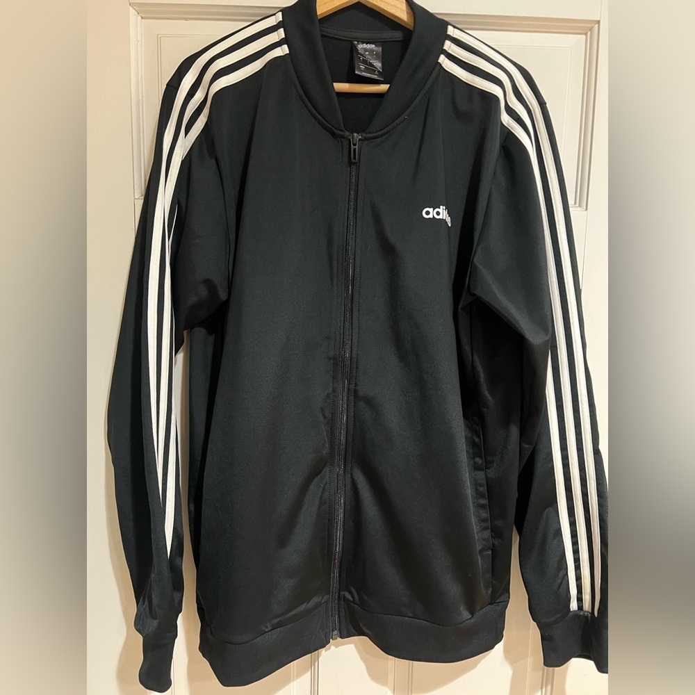 adidas Black and White Men's Jacket